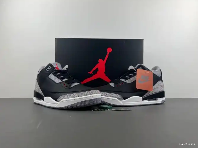 DN3707-010 Cement 3 Black Air Jordan 0515